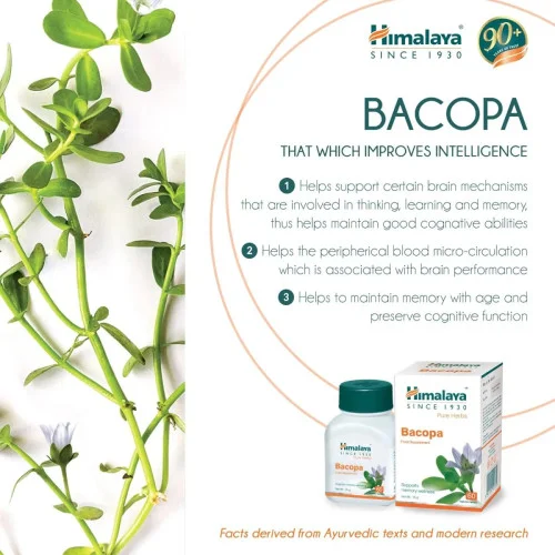 Himalaya Brahmi  Tablet (60 Tablets)
