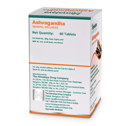 Himalaya Ashvagandha  Tablet (60 Tablets)