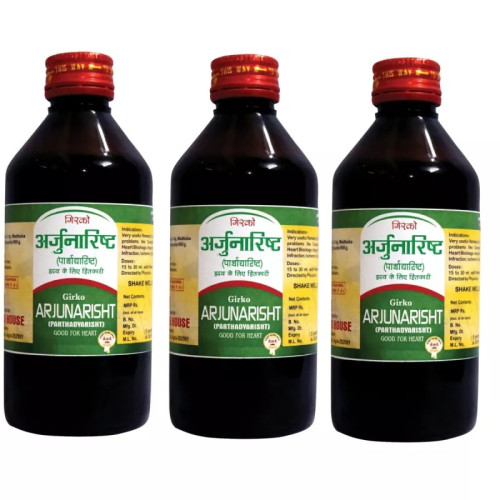 Girko Arjunarisht (450ml, Pack of 3)