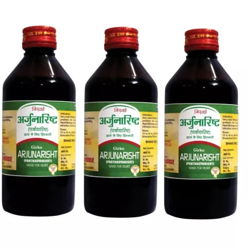 Girko Arjunarisht (450ml, Pack of 3)