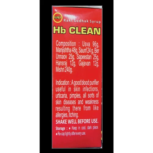 Girko Hb Clean Blood Purifier Syrup (200ml)