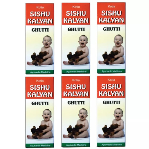 Girko Kotia Shishu Kalyan Ghutti (25g, Pack of 6)