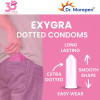 Dr Morepen Exygra Bubblegum Flavoured Condoms (3pcs, Pack of 10)
