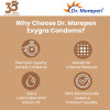 Dr Morepen Exygra Chocolate Flavoured Condoms (3pcs, Pack of 10)