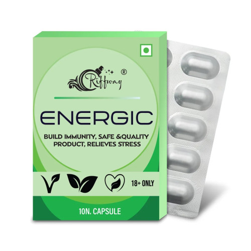 Riffway Energic Men Wellness  Capsulesule (10 Capsules)