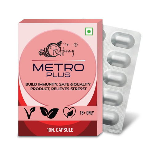 Riffway Metro Plus Men  Capsulesule (10 Capsules)