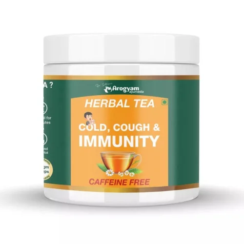 Dr Satnam's Arogyam Ayurveda Herbal Tea For Cough, Cold And Immunity (100g)
