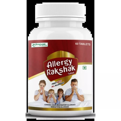 Dr Satnam's Arogyam Ayurveda Allergy Rakshak  Tablet (60 Tablets)