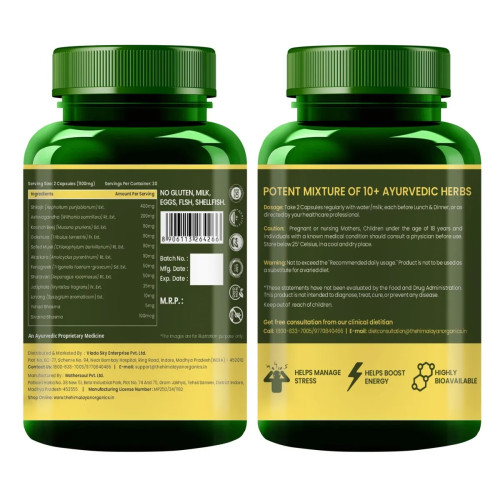 Vlado's Himalayan Organics Shilajit Gold  Capsules (60cap)