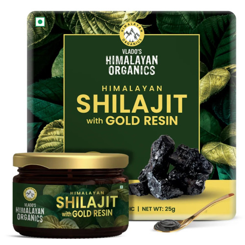 Vlado's Himalayan Organics Shilajit Gold Resin (25g)