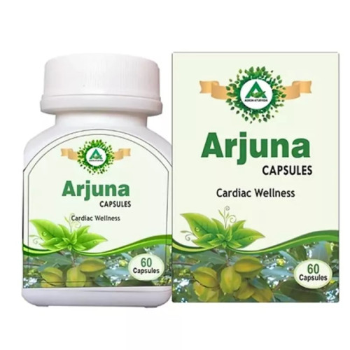 Agron Ayurveda Arjuna  Capsules (60 Capsules)