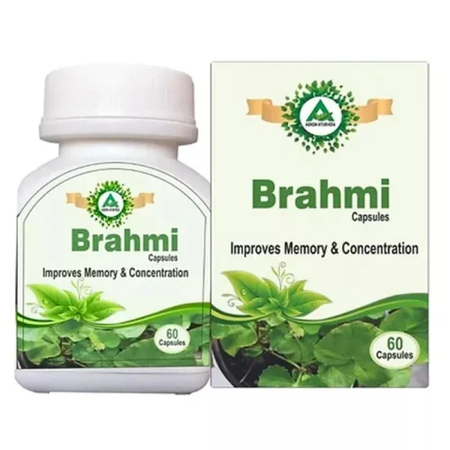 Agron Ayurveda Brahmi  Capsules (60 Capsules)