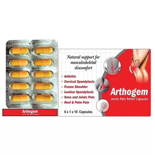 Agron Ayurveda Arthogem  Capsules (60 Capsules)