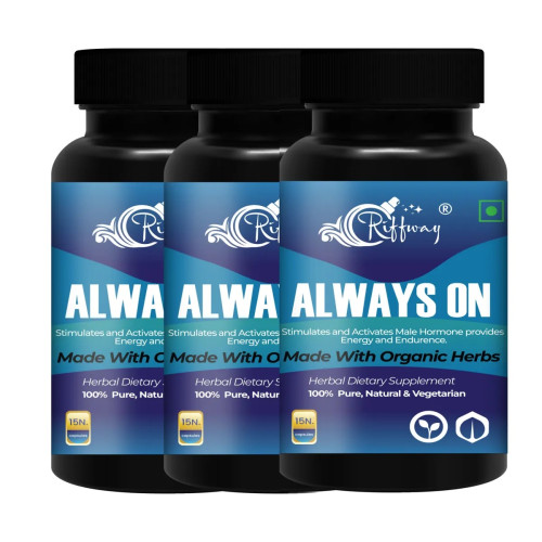 Riffway Always On  Capsules (15 Capsules, Pack of 3)