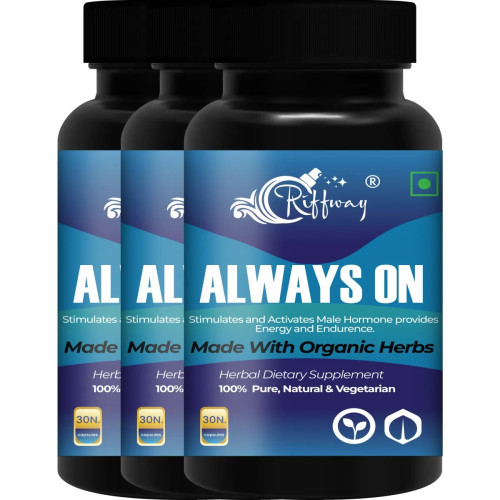 Riffway Always On  Capsules (30 Capsules, Pack of 3)