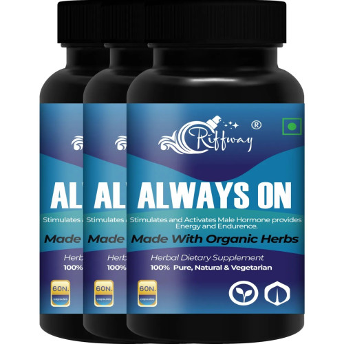 Riffway Always On  Capsules (60 Capsules, Pack of 3)