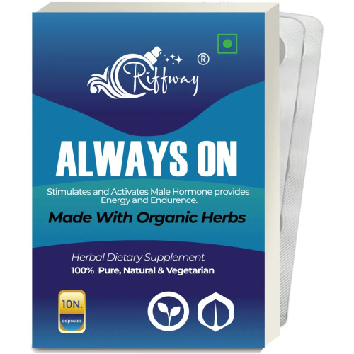 Riffway Always On  Capsules Strip (10 Capsules, Pack of 2)