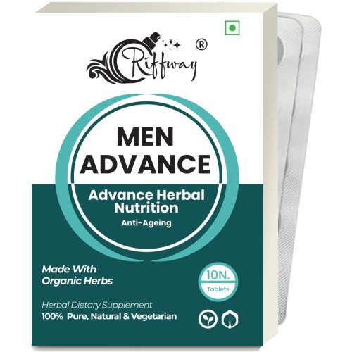 Riffway Men Advance Nutrition  Capsules Strip (10 Capsules, Pack of 2)