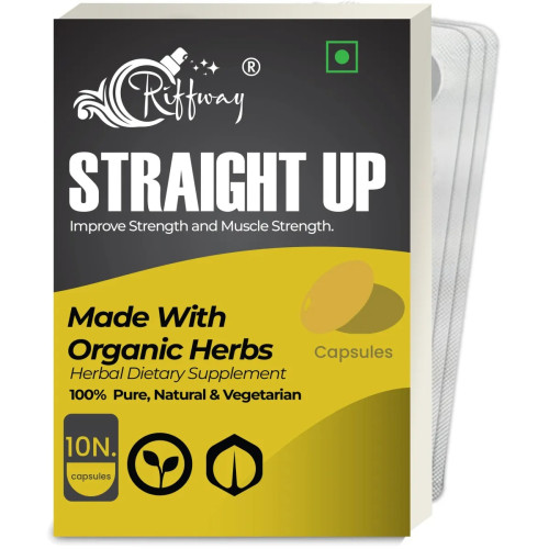 Riffway Straight Up  Capsules Strip (10 Capsules, Pack of 3)