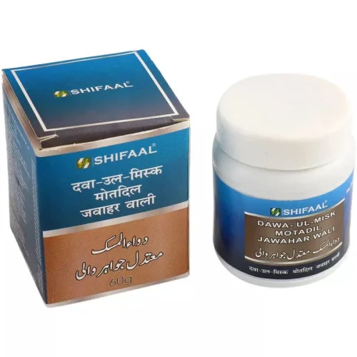 Shifaal Dawa ul Misk Motadil Jawahar wali (60g)