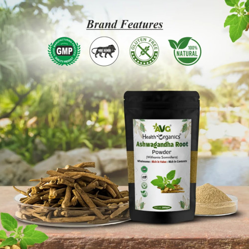 AVG Ashwagandha Root Powder (200g)