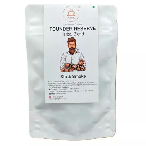 Elinor Organics Founder Reserve Herbal Smoke Blend (20g)