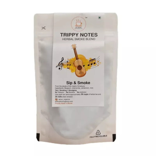 Elinor Organics Trippy Notes Herbal Smoke Blend (20g)