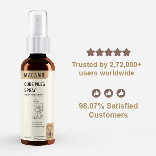 Macamo Cure Piles Spray (60ml)