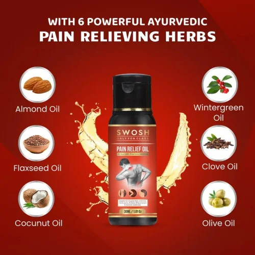 Swosh Body Pain Relief Oil (30ml)