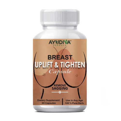 Ayudiva Herbals Breast Uplift & Tighten  Capsulesule (60 Capsules)