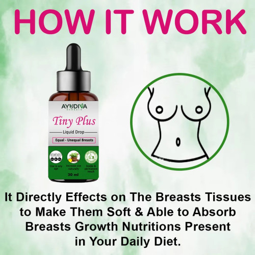 Ayudiva Herbals Tiny Plus Breast Liquid Drop (30ml)