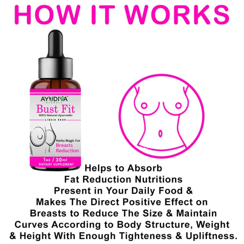 Ayudiva Herbals Bust Fit Liquid Drop (30ml, Pack of 3)
