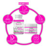 Ayudiva Herbals Bust Fit Breast Reduction  Capsules + Bust Fit Breast Reduction Cream (60 Capsules + Cream 50g) (1Pack)