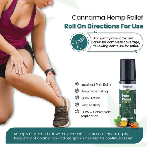 Cannarma Pain Relief Roll-On (10ml)