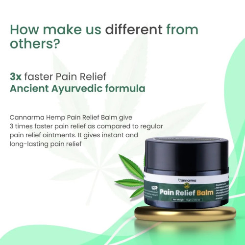 Cannarma Pain Relief Balm (15g)