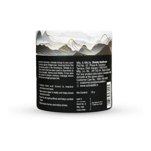 Activate Shilajit Resin Form (20g)