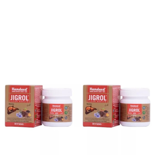 Hamdard Jigrol  Tablet (60 Tablets, Pack of 2)