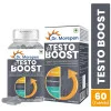 Dr Morepen Shilajit  Capsules And Testosterone Booster  Tablets (60 Cap + 60  Tablets) (1Pack)