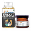 Dr Morepen Shilajit Resin Form And Shilajit  Capsules (15Gm + 60 Capsules) (1Pack)