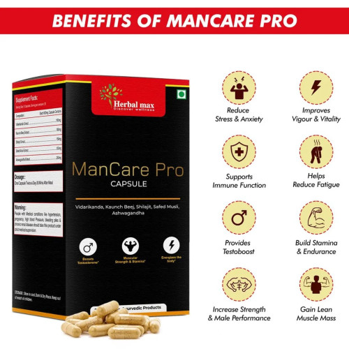 Herbal Max Mancare Pro Capusle (30 Capsules)