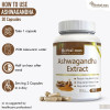 Herbal Max Ashwagandha Extract  Capsules (30 Capsules)