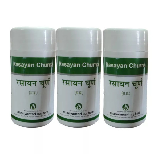 Dhanvantari Rasayan Churna (80g, Pack of 5)