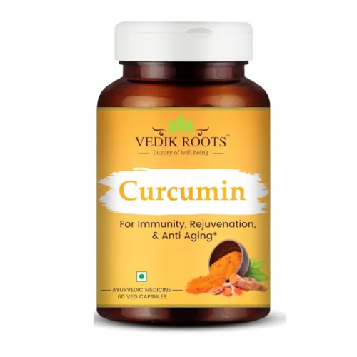 Vedikroots Curcumin  Capsules (60cap)