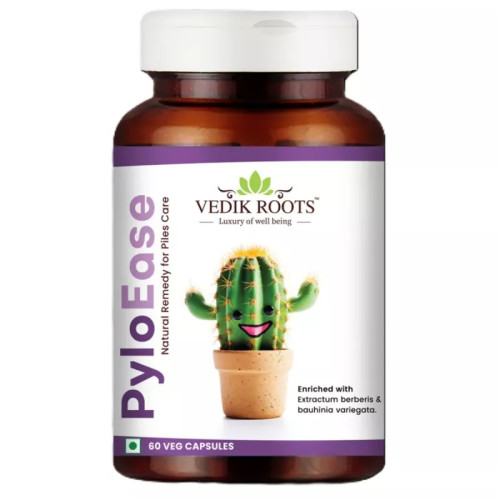 Vedikroots Pyloease  Capsules (60cap)