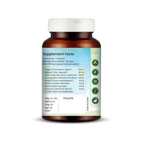 Vedikroots Rthoease  Capsules (60cap)