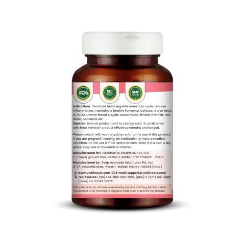 Vedikroots OverEase  Capsules (60cap)