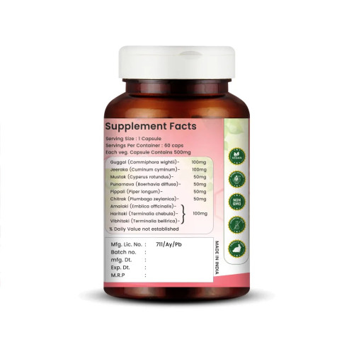Vedikroots Inchease  Capsules (60cap)