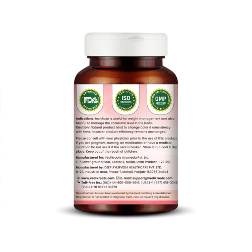 Vedikroots Inchease  Capsules (60cap)
