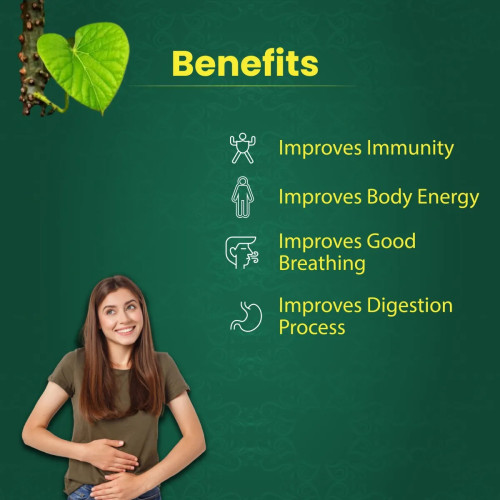 Vedikroots Giloy  Capsules (60cap)