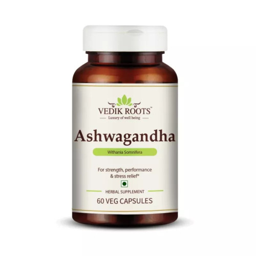 Vedikroots Ashwagandha  Capsules (60cap)